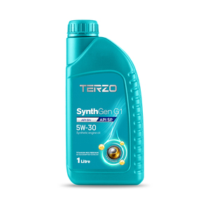 น้ำมันเครื่องยนต์สังเคราะห์ TERZO SynthGen G1 5W30 สำหรับรถยนต์นั่งส่วนบุคคล มาตรฐาน API SP และ API SN - Product Image 1