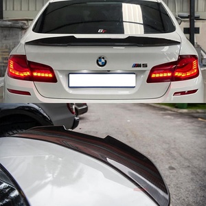 For 5 Series F18/F10 M5 Sedan PSM Style Carbon Fiber <b>Rear</b> <b>Spoiler</b> Trunk Wing 2009-2017 Carbon Fiber - Product Image 5
