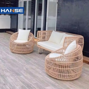 Set di Divani in <span class=keywords><strong>Rattan</strong></span> Sintetico per Esterni, Giardino e Patio, Mobili in Plastica Intrecciata Stile <span class=keywords><strong>Rattan</strong></span> dal Sudafrica - Product Image 2