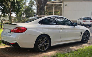 Spoiler Posteriore in Fibra di Carbonio per <span class=keywords><strong>BMW</strong></span> <span class=keywords><strong>Serie</strong></span> <span class=keywords><strong>4</strong></span> <span class=keywords><strong>F32</strong></span> Coupé, Alettone per Bagagliaio 418i 420i 428i 430i 435i 440i 2014-2020 - Product Image 3