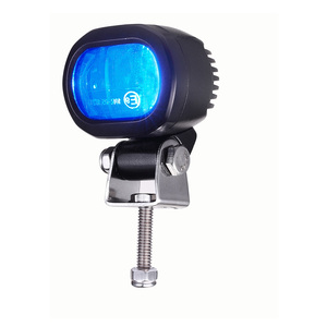12V 80V <b>Red</b> Safety Zone Line Light Combined With Blue Spotlight Lights Safety - Product Image 5