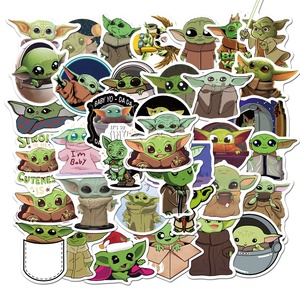 50 Uds varias etiquetas de papel de dibujos animados de Anime para niños niño niña teléfono equipaje portátil botella DIY Pvc vinilo Anime pegatinas - Product Image 4