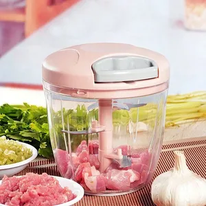 Kitchen Accessories Tool Multifunction Hand Pull Mini Manual Vegetable Slicer 4 Blade Vegetable Chopper Cutter Kitchen Gadgets