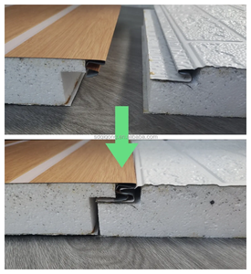 आधुनिक डिजाइन स्टील संरचनात्मक इन्सुलेट पैनल हाउस बिल्डिंग होटल कोल्ड रूम नई स्थिति बाहरी दीवार अनुप्रयोग फोम - Product Image 2