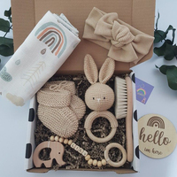 Boîte à souvenirs en papier personnalisée pour bébé avec compartiments, boîtes à mémoire imprimées personnalisées pour bébé ange