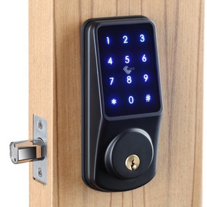 Cerradura Inteligente para Puertas de Madera/Aluminio/Acero - Desbloqueo por Aplicación TUYA/Tarjeta IC/Código/Llave, <span class=keywords><strong>300</strong></span>,000 Usos de Vida Útil - Product Image 6