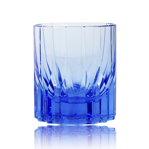 Vaso de estilo japonés Edo Kiriko, patrón de flores K9 cortado en cristal de rubí, copa de 200ml, copa de whisky de vino de 4 colores - Product Image 1