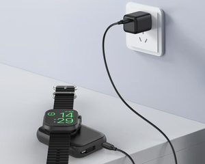 Productos de Tendencia 2025, Novedades, Banco de Energía Inalámbrico Triple de 5000 <span class=keywords><strong>mAh</strong></span> |   Cargador Magnético Qi2 de 15W + Base Inalámbrica para <span class=keywords><strong>AirPods</strong></span>/Watch - Product Image 2