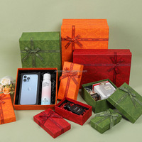 Boîte en papier de luxe pour emballage cadeau prix papier cadeau bijoux boîtes roses