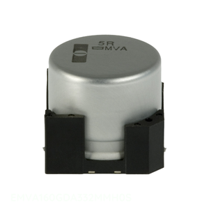 Condensador Original de Montaje Superficial EMVA160GDA332MMH0S CAP ALUM 3300UF 20% 16V SMD 3300 uF - Product Image 1