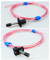Peralatan Kimia Sensor Suhu Baterai Pegas Pt100 Modul Baterai Lithium Sensor Suhu Probe NTCT