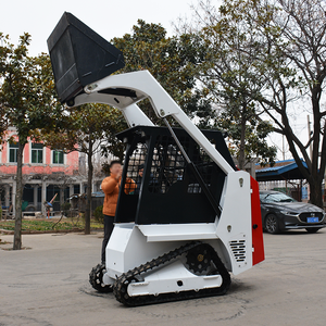 شحن مجاني رخيص صغير جرافات انزلاقية ديزل صغيرة ماركة لوادر جديدة للبيع جرافة ذات عجلات صغيرة - Product Image 5