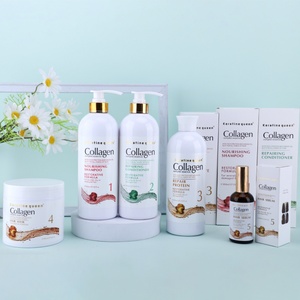 Huile capillaire naturelle et biologique de marque privée, la meilleure huile pour hydrater et réparer les cheveux bouclés, huile capillaire au collagène - Product Image 4