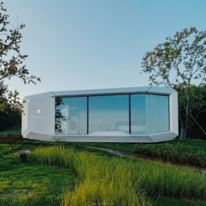 <span class=keywords><strong>Casa</strong></span> Prefabricada con Diseño <span class=keywords><strong>de</strong></span> Cápsula Espacial Facetada en Forma <span class=keywords><strong>de</strong></span> Diamante, <span class=keywords><strong>Casa</strong></span> Modular <span class=keywords><strong>de</strong></span> Lujo para Glamping, Villa Resort con Pared Panorámica <span class=keywords><strong>de</strong></span> Cristal - Product Image 2
