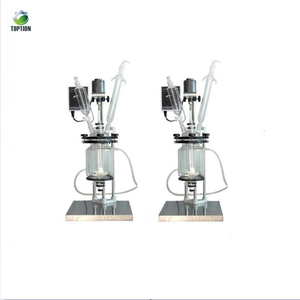 Reattore Chimico in Vetro a Doppia Camicia TOPTION 50L 100L 150L 200L per Riflusso e Distillazione - Product Image 3