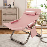 Chaise pliante inclinable en métal - Utilisation au bureau, à la maison et sur le balcon - Design moderne et simple - Fournisseur d'usine pour le commerce extérieur
