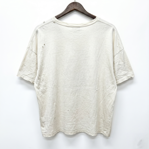 เสื้อยืดคอตตอนทรงบ็อกซี่ฟิตสไตล์วินเทจขาดๆ แบบสตรีทแวร์ น้ำหนัก 240 กรัม ผ้าฟอกสี ผู้ผลิตเสื้อยืดเปล่า TKAN912 รับผลิตตามแบบ - Product Image 2