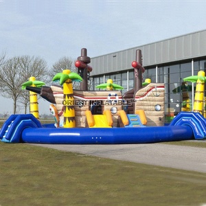 Amusant gonflable personnalisé, jeux multiples pour enfants, piscine d'eau, <span class=keywords><strong>parc</strong></span>, bateau de pirate, jeux de fête, jungle - Product Image 6