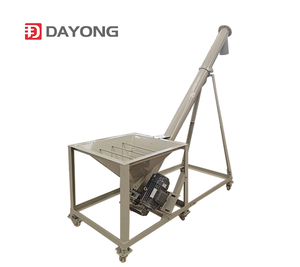 Transportador de tornillo elevador de acero al carbono de bajo precio, máquina transportadora de alimentación - Product Image 3