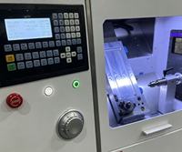Petit tour CNC à banc incliné, multifonctionnel, haute précision, système de contrôle léger pour les laboratoires éducatifs
