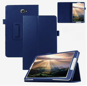 Étui pour Samsung Galaxy 2016 <span class=keywords><strong>Tab</strong></span> <span class=keywords><strong>A6</strong></span> 10.1 avec S Pen SM-P580 P585, étui pour <span class=keywords><strong>tablette</strong></span> en cuir PU, housse fine - Product Image 2