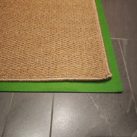 Hochbelastbares Klebe-Teppichunterlage 8x10 Fuß 1/4 Zoll Dick - Teppichunterlage für Hartholzböden & Teppiche