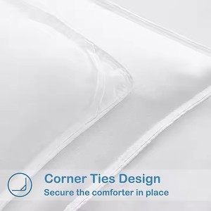 Sang Trọng Nữ Hoàng Kích Thước Ấm Áp <span class=keywords><strong>Comforter</strong></span> 100% Cotton Mềm Mại Chăn Duvet Bộ Đồ Giường Cho Nhà - Product Image 3