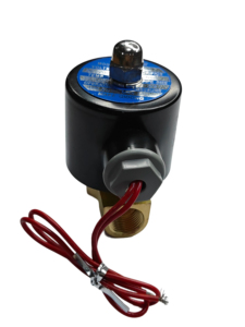 วาล์วทองแดงแบบขดลวดซีรีส์ 2W AC220V/110V วาล์วน้ำทองเหลืองสแตนเลส 304 วาล์วโซลินอยด์ลมนิวเมติกควบคุมทิศทาง - Product Image 3
