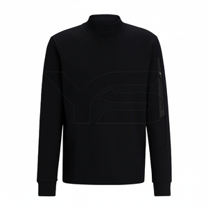 Sweat-shirt en coton rond et haut Nick Cotton Fleece 280 GSM Fabricant en gros de qualité supérieure - Product Image 1