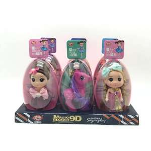 جميل لطيف مفاجأة لعبة تحتوي على حلوى مفاجأة البيض لعبة دمية للبيع بالجملة - Product Image 2