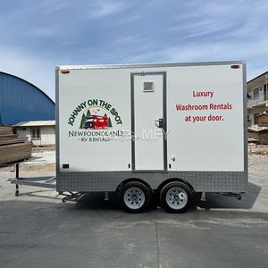 Toilettes de luxe VIP 2025, remorque de toilettes mobiles, salle de bain et toilettes portables, vente chaude - Product Image 4