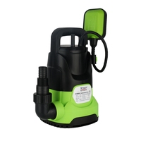 Pompe submersible à faible aspiration avec interrupteur à flotteur pour le drainage des étangs de jardin