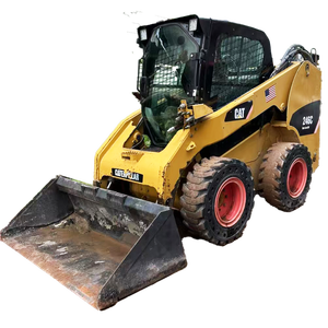 รถตักล้อยางมือสอง Caterpillar CAT 246C MINI Skid Steer Loader ปั๊มไฮดรอลิก KYB มือสอง เครื่องยนต์ดีเซล Cummins ได้รับการรับรองมาตรฐาน CE - Product Image 1