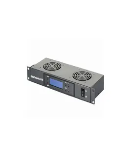 19Inch 1u Digitale Thermostaat Ventilatoreenheid Met 2, 4 Ventilatoren Voor Serverkast En Rekken