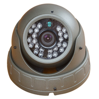 Cámara Domo Metálica Antichoque AHD 1080P con Audio y Lente de 3.6mm, Sin Líneas de Guía de Estacionamiento, Suministro Directo de Fábrica para Sistema de Seguridad de Autobuses y Furgonetas