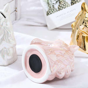 かわいいユニコーンスタイルの貯金箱貯金箱鮮やかなモデリングキッズギフトセラミックユニコーン貯金箱