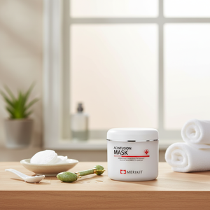 ครีมมาส์กบำรุงผิวหน้า CAC Infusion จากเกาหลี สำหรับดูแลผิวสวย ลดสิว ล้างออกได้ บรรเทาอาการระคายเคือง ผลิตภัณฑ์บำรุงผิวแบบ K-beauty เหมาะสำหรับผิวมันและผิวแห้ง - Product Image 3