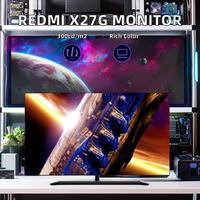 Monitor Gaming Layar Lebar Redmi X27G 165HZ Refresh Rate 1MS Response Time Fitur HDR dengan Speaker Terintegrasi Warna Merah