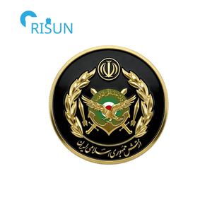 Monedas Conmemorativas Personalizadas de Irán, Bandera Iraní, Fuerzas Armadas, Agradecimiento a los Veteranos, Monedas de Desafío Personalizadas - Product Image 4