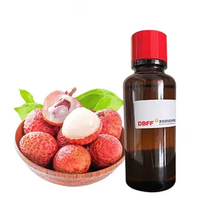 Water soluble Liquid or Powder Form Lychee Fruit Flavor for Beverage