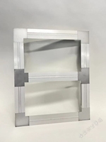 Nouvelle unité de filtration à ventilateur (FFU) certifiée CE, efficacité 99,999 %, construction en acier galvanisé, élimination de la poussière, taille personnalisable pour environnements propres