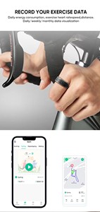 Bague connectée étanche avec suivi d'activité et commutation vidéo, compatible iOS et Android, pour hommes et femmes, bague <span class=keywords><strong>de</strong></span> santé - Product Image 6