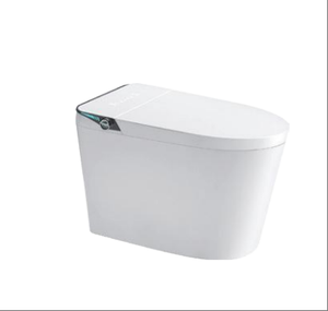 Toilettes intelligentes au design innovant, armoire intelligente, miroir, vanne <span class=keywords><strong>de</strong></span> chasse, éléments chauffants, debout au sol-produit exclusif - Product Image 5