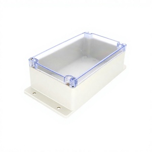 Wasserdichtes Kunststoffgehäuse mit Transparentem Deckel IP65 ABS Anschlussdose Klare Abdeckung Elektrische <span class=keywords><strong>Box</strong></span> für Außensensoren - Product Image 6