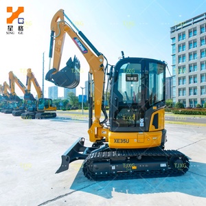 Mini Excavadora Compacta con Sistema Hidráulico, Motor Diésel de 35 HP y Tren de Rodaje Reforzado para Uso en Construcción y Agricultura - Product Image 1