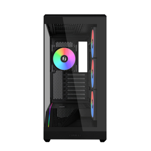 LianLi Vector V100 boîtier ATX blanc acier 7 emplacements PCIe fenêtre latérale carte <span class=keywords><strong>m</strong></span>ère ATX Compatible 420mm tour GPU boîtier d'ordinateur de jeu - Product Image 5