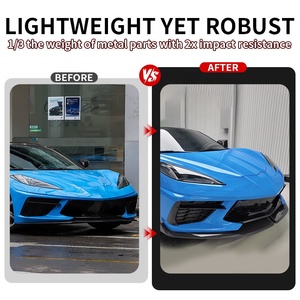 Nuevo Producto: Rejilla de Ventilación Delantera de Fibra de Carbono Estilo Adro para Chevrolet Corvette C8 - Product Image 2