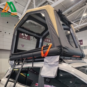 Outdoor Double Layers Cotton Waterproof Portable Inflatable Car Roof Tent Camping for Car With <b>Ladder</b> BKI-R Portable waterproof - Product Image 1