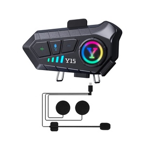 Wholesale Cheap Y15 Riders Motorcycle Helmet <strong>Headset</strong> Motorbike Helmet Headphone On-ear Stereo Speaker Earphones - Product Image 2