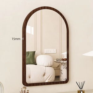 <span class=keywords><strong>Specchio</strong></span> per il trucco a parete MDF simile al legno per l'ingresso della camera da letto o il soggiorno come decorazione contro <span class=keywords><strong>lo</strong></span> <span class=keywords><strong>specchio</strong></span> della toilette a muro - Product Image 5